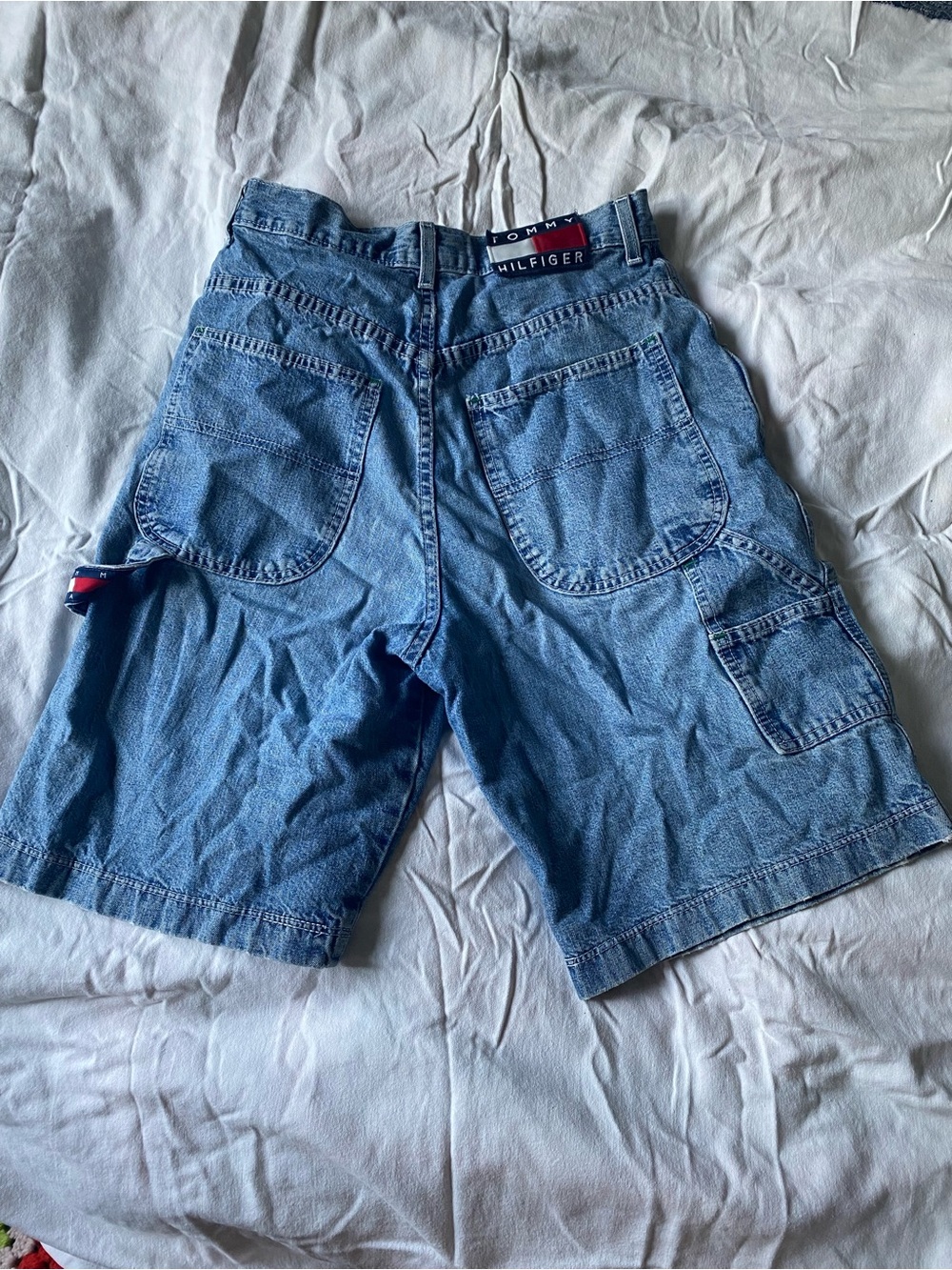 Tommy Hilfiger Men's Light Blue Denim Jorts